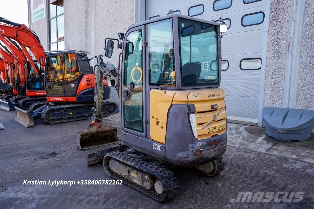 Volvo EC18C Minigraafmachines < 7t