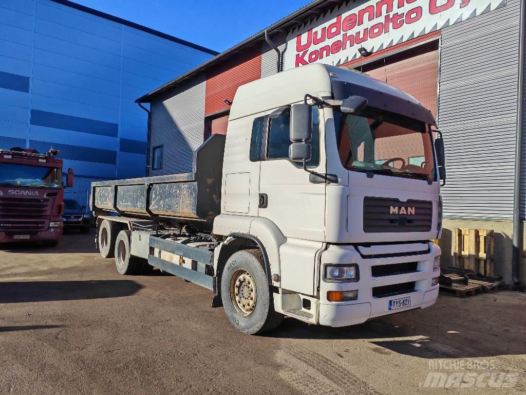 MAN TGA 28.430 Containertrucks met kabelsysteem
