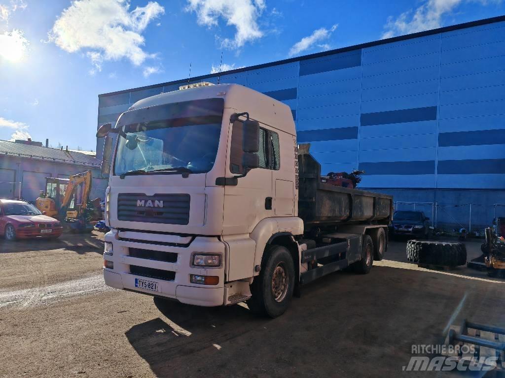 MAN TGA 28.430 Containertrucks met kabelsysteem