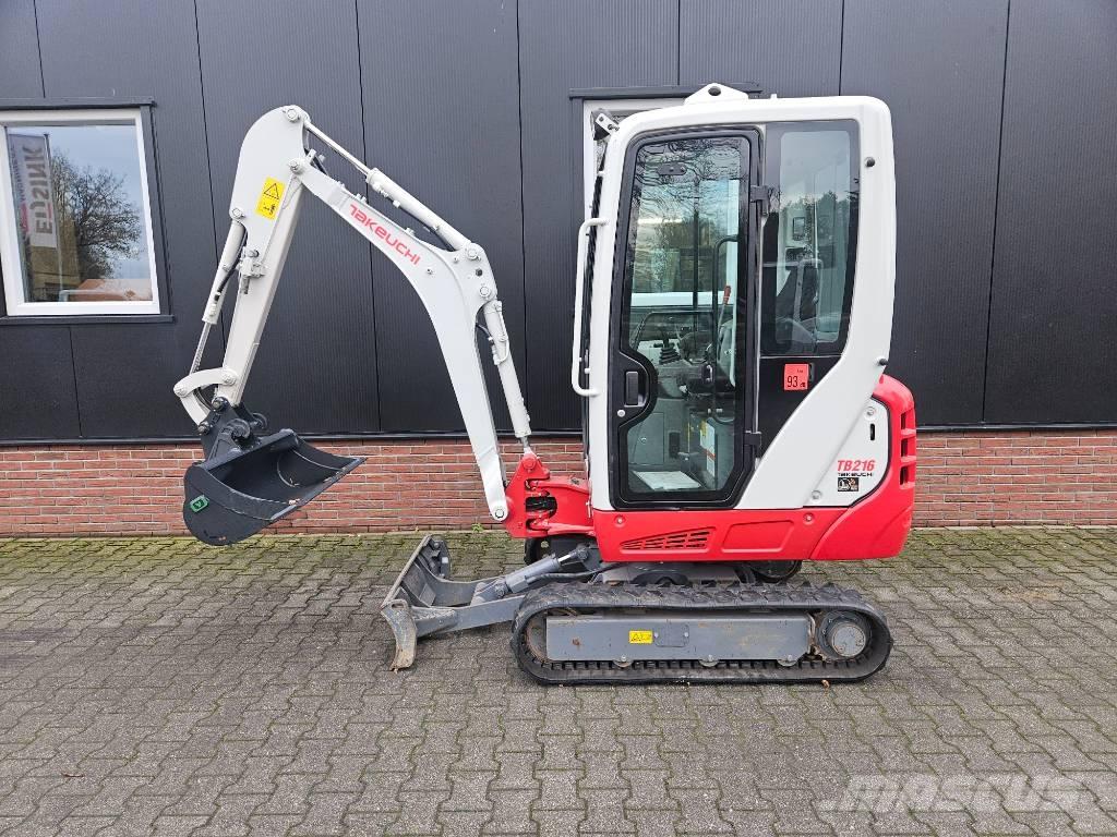Takeuchi TB216 Minigraafmachines < 7t