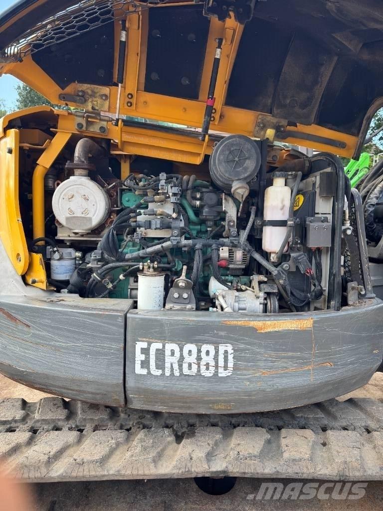 Volvo ECR 88 D Midigraafmachines 7t - 12t