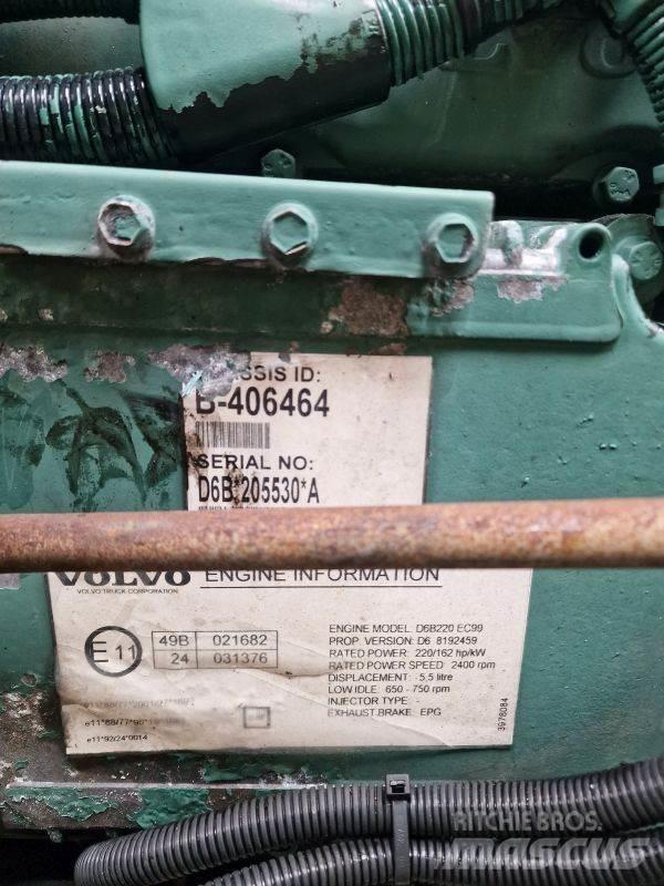 Volvo D6B220 EC09 Motoren