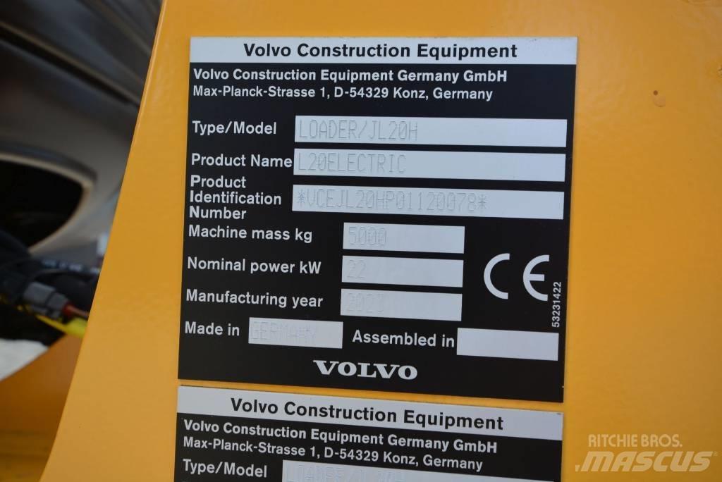 Volvo L 20 electric Wielladers