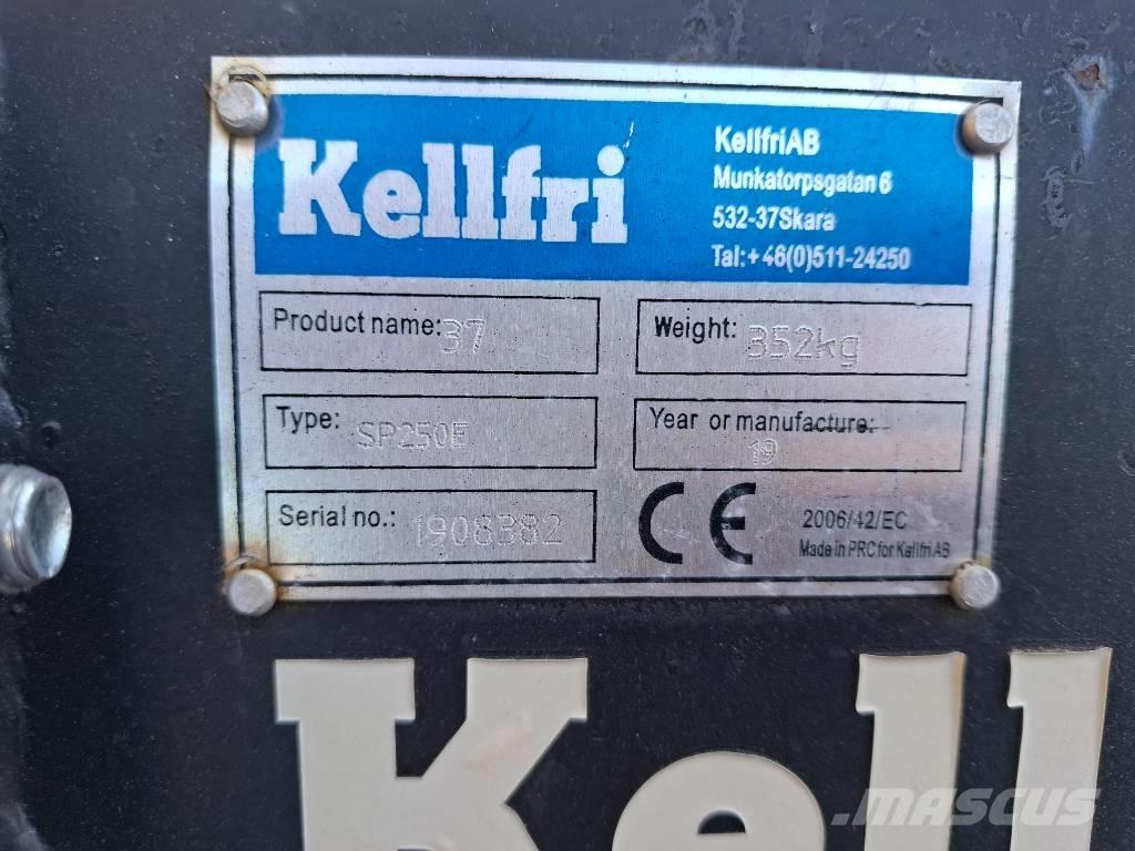 Kellfri SP250E Sneeuwschuivers en -ploegen