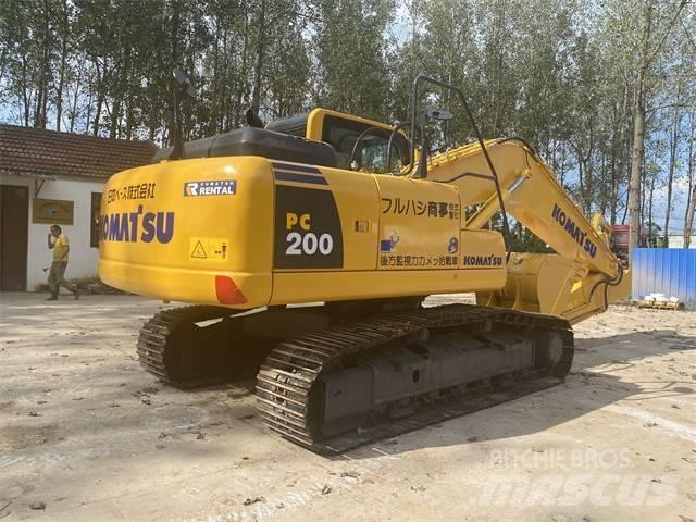 Komatsu PC200-8 Rupsgraafmachines