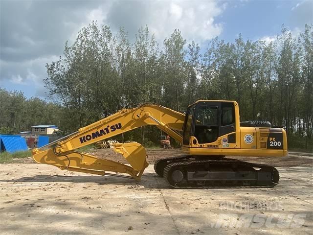Komatsu PC200-8 Rupsgraafmachines