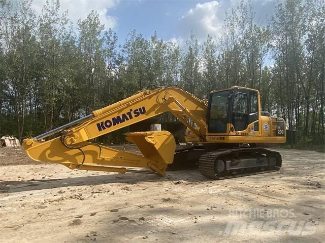 Komatsu PC200-8 Rupsgraafmachines