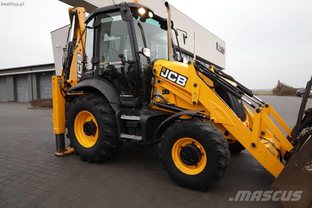 JCB 3 CX Graaf-laadcombinaties