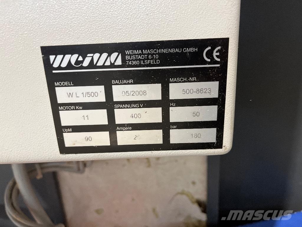 Weima WL 1/500 Frezen / Slijpmachines