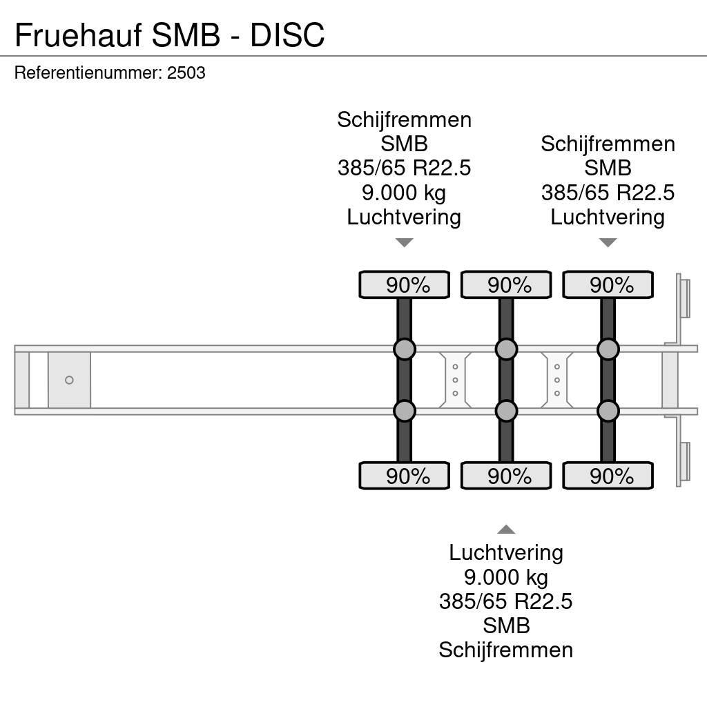 Fruehauf SMB - DISC Schuifzeilen