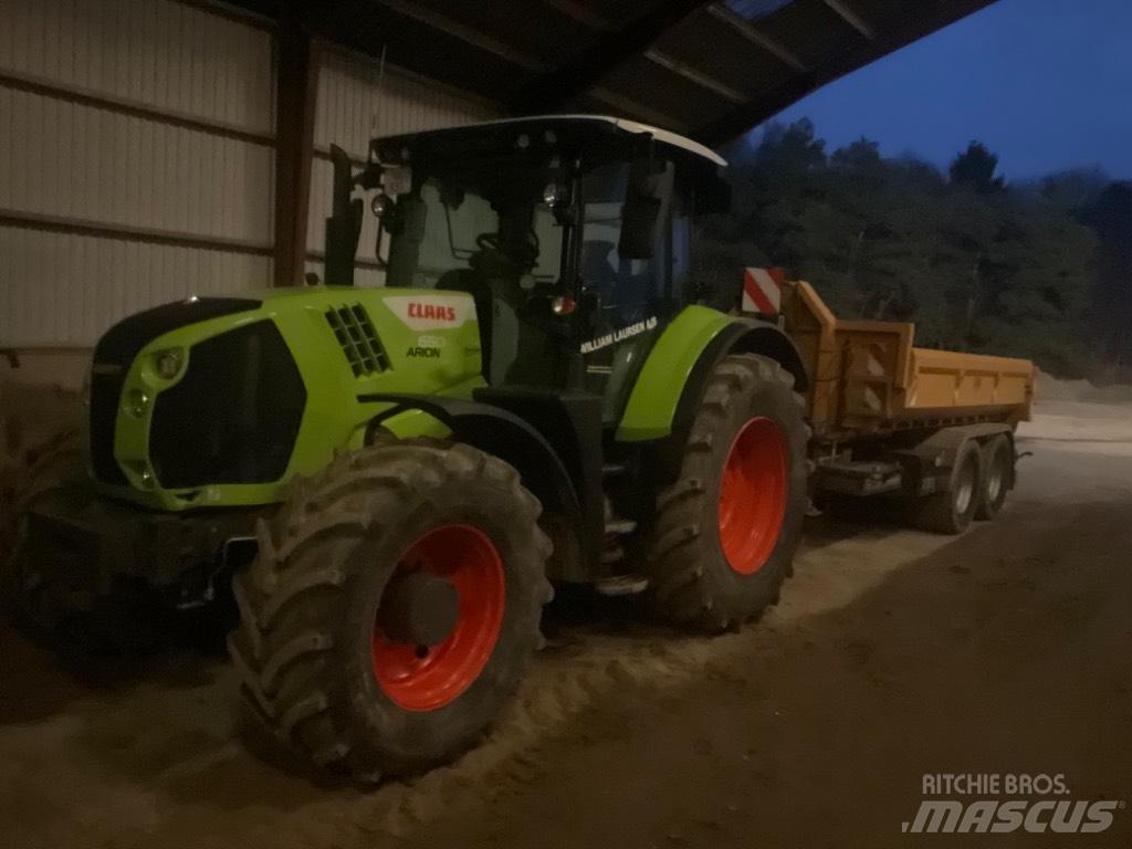 CLAAS ARION 650 cis + Tractoren