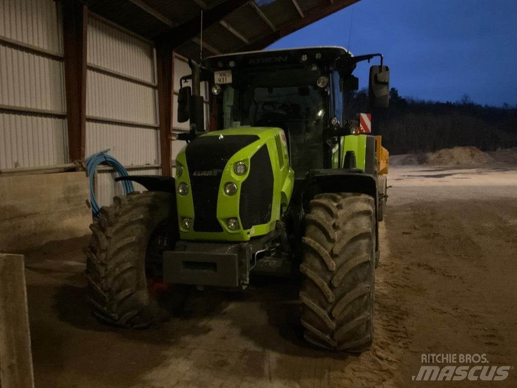 CLAAS ARION 650 cis + Tractoren