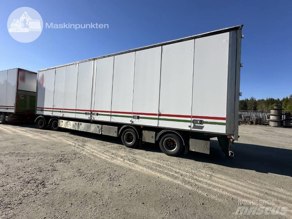 NTM UTP-39L-4 Gesloten opbouw trailers