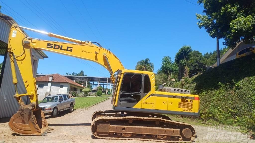 SDLG LG 6250 E Rupsgraafmachines