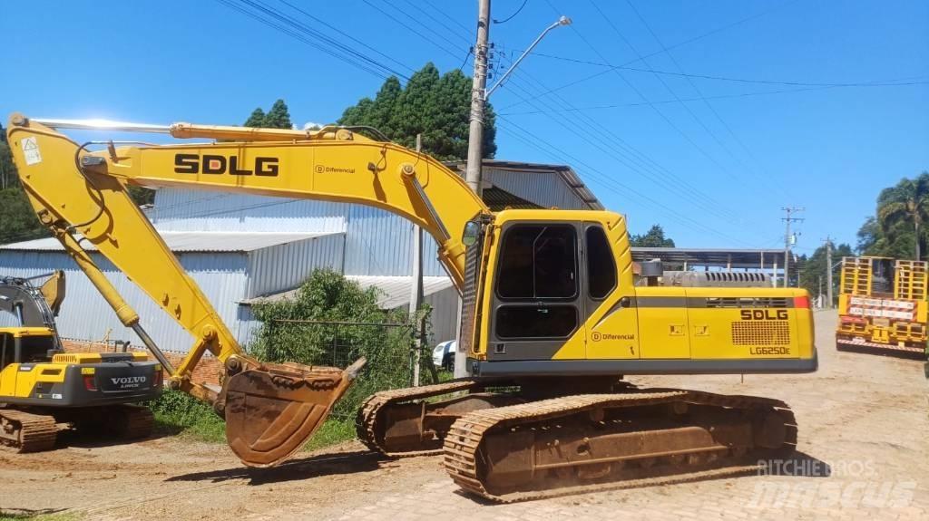 SDLG LG 6250 E Rupsgraafmachines