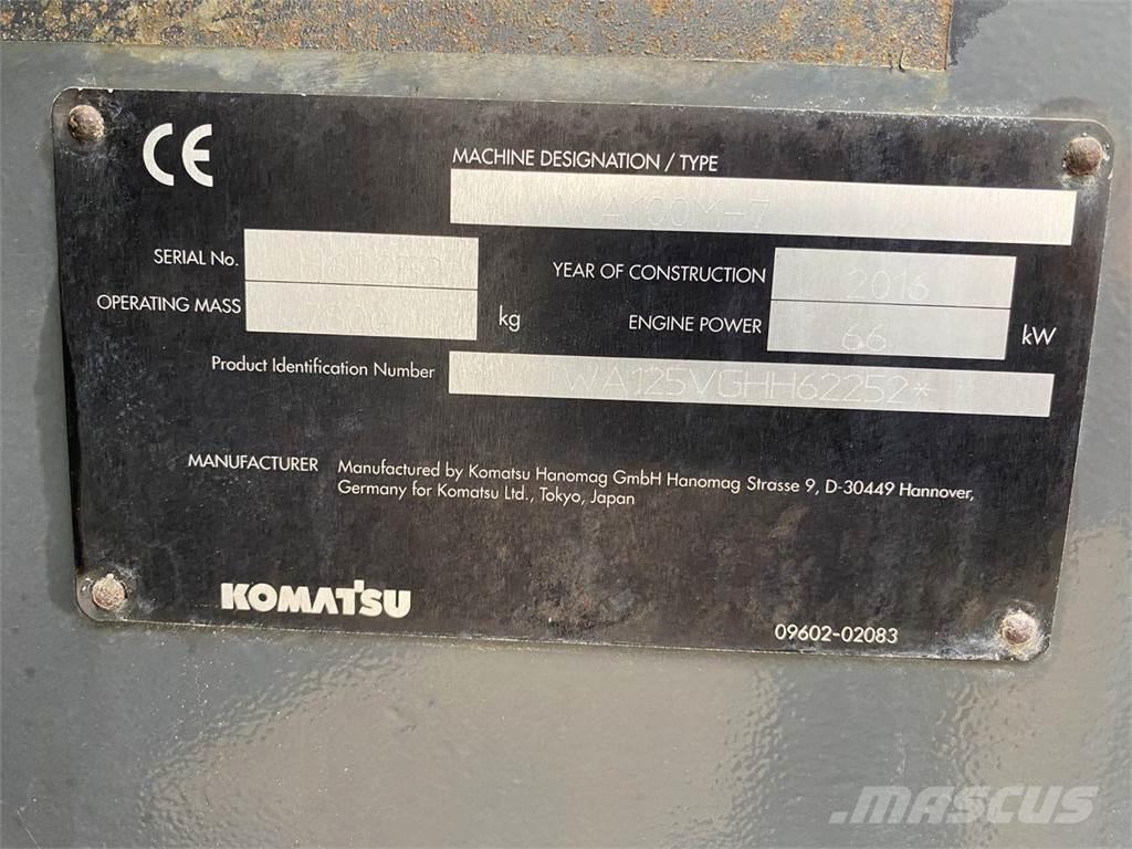 Komatsu WA100-7 Schrank- en knikladers