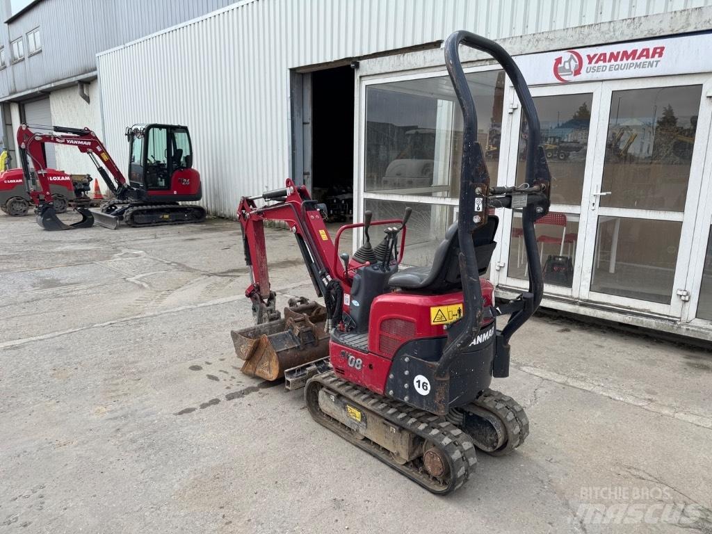 Yanmar SV08 (1D477) Minigraafmachines < 7t