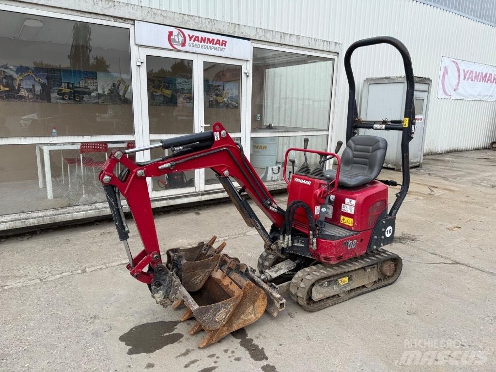 Yanmar SV08 (1D477) Minigraafmachines < 7t