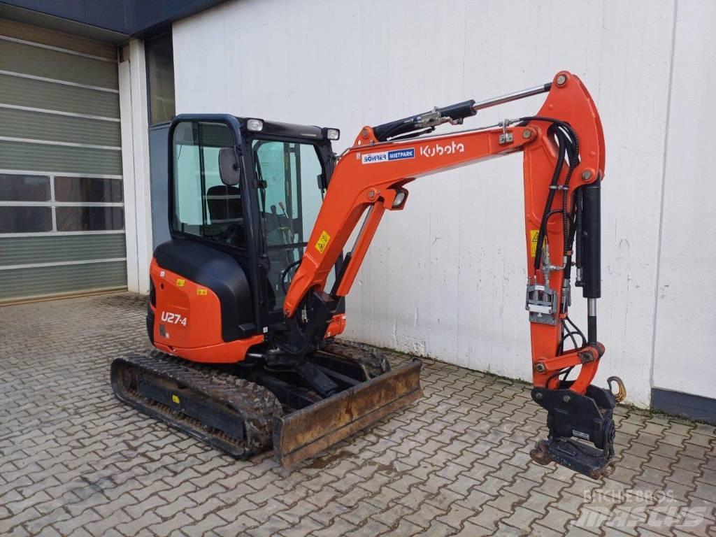 Kubota U 27-4 Minigraafmachines < 7t