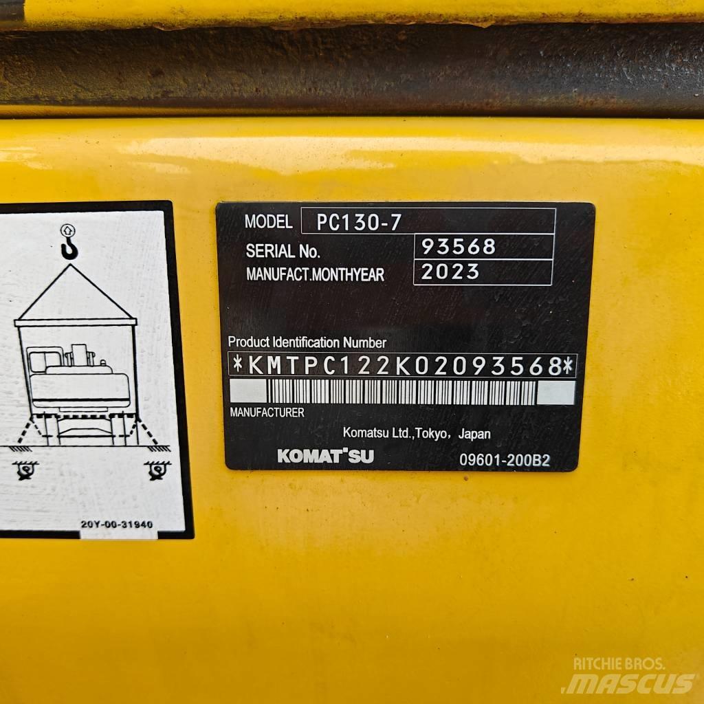 Komatsu 130-7 Rupsgraafmachines