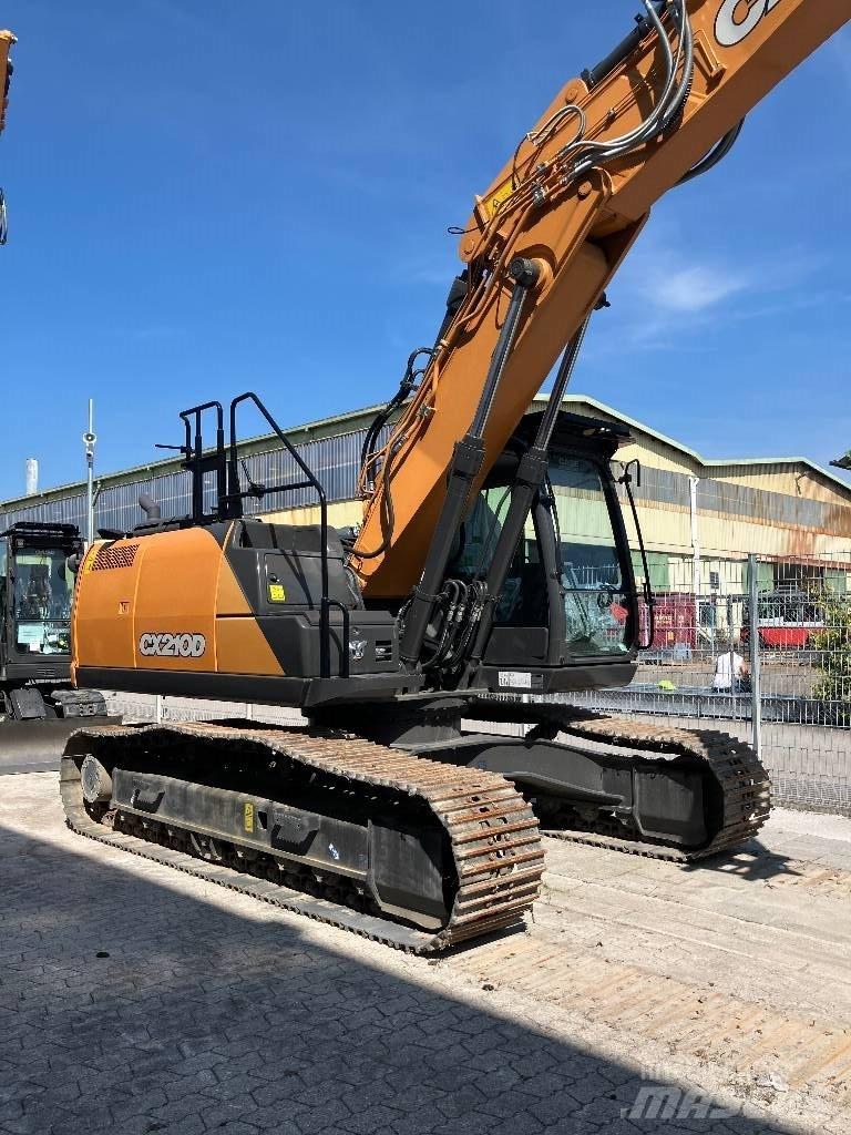 CASE CX 210 D Rupsgraafmachines