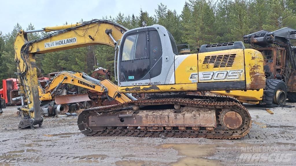 New Holland E 305 Rupsgraafmachines