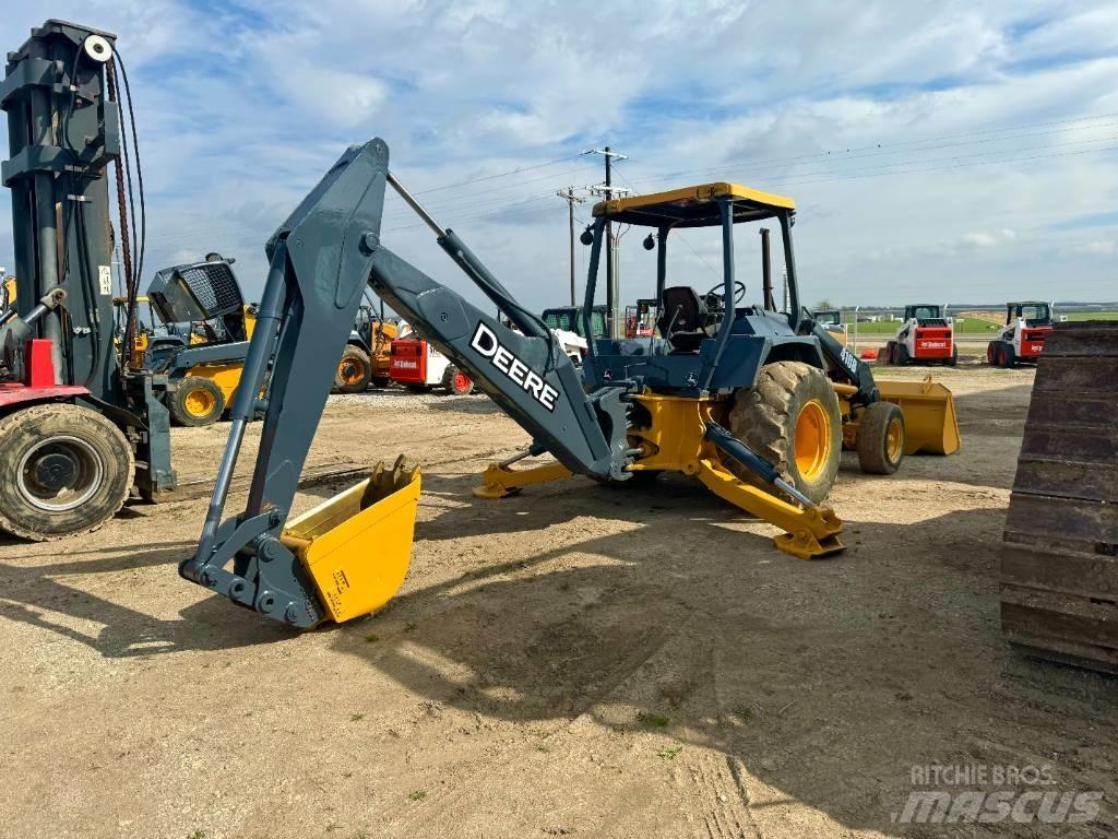 John Deere 410 B Graaf-laadcombinaties