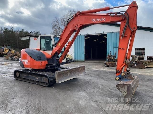 Kubota KX 080-3 Midigraafmachines 7t - 12t