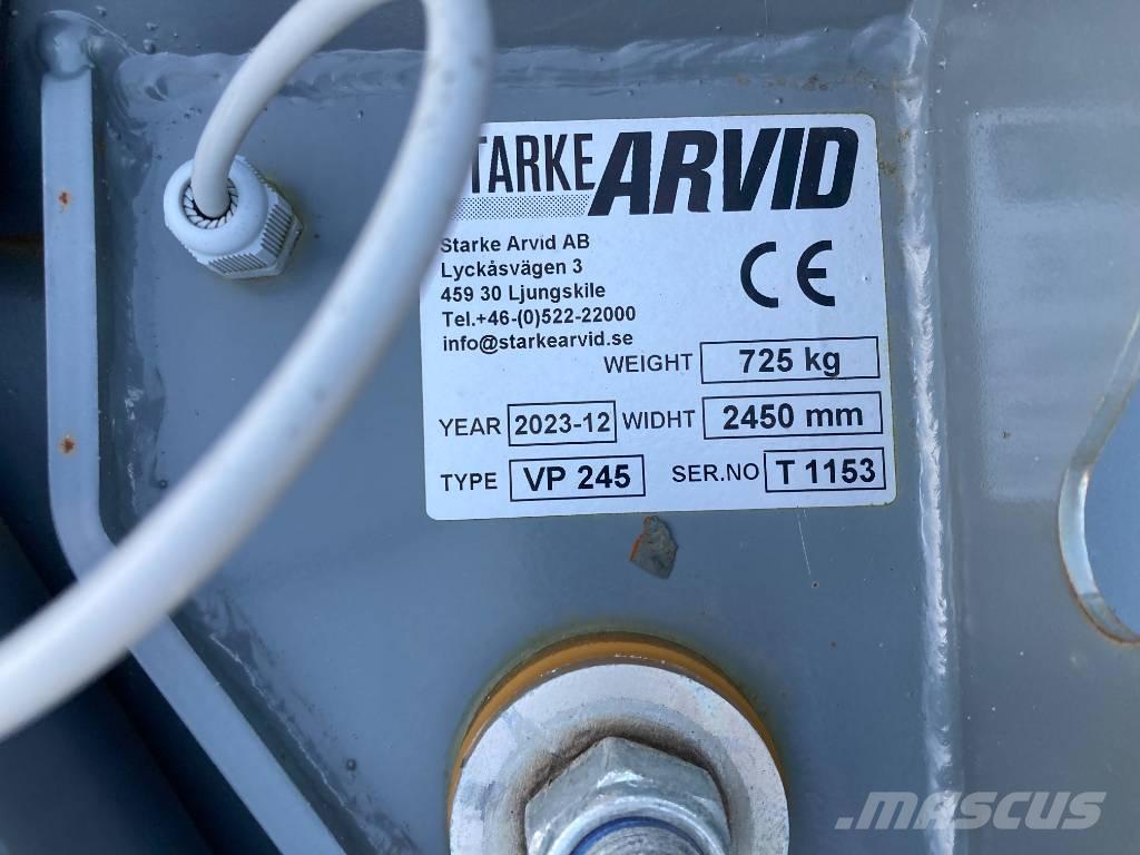 Fjärås VP245 Sneeuwschuivers en -ploegen