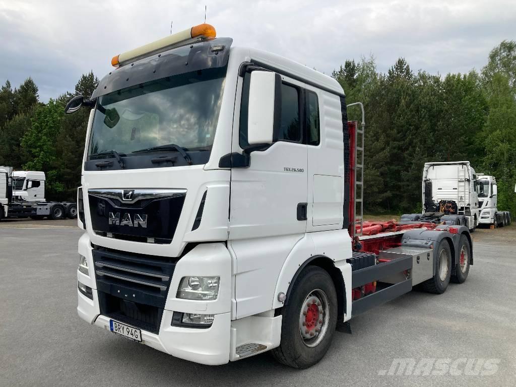 MAN TGX 26.500 6X2 Vrachtwagen met containersysteem