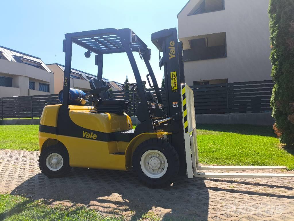 Yale GLP 25 LPG heftrucks