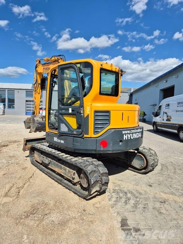 Hyundai R 80 CR-9A Midigraafmachines 7t - 12t