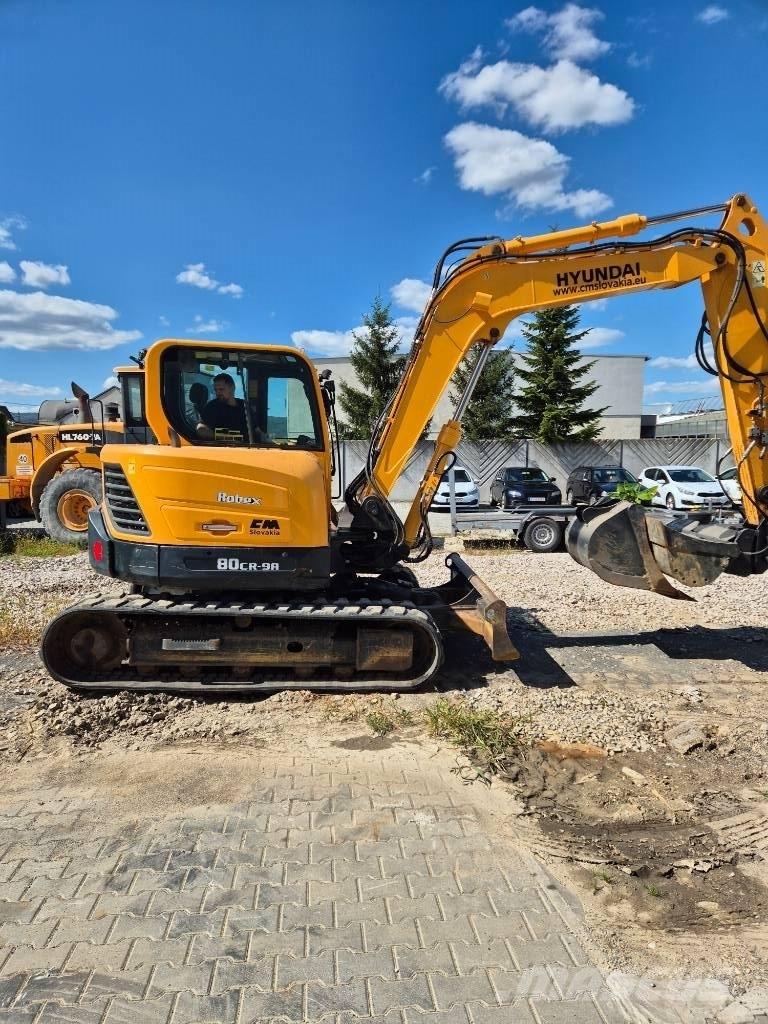 Hyundai R 80 CR-9A Midigraafmachines 7t - 12t