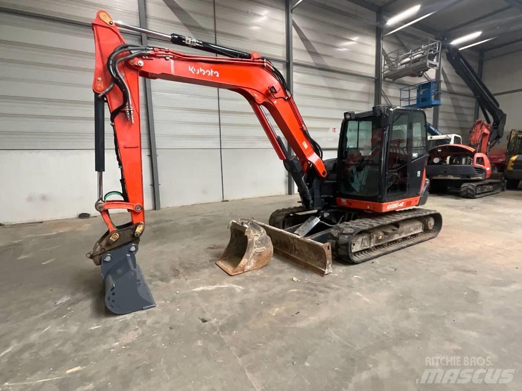 Kubota KX 080-4 A Midigraafmachines 7t - 12t