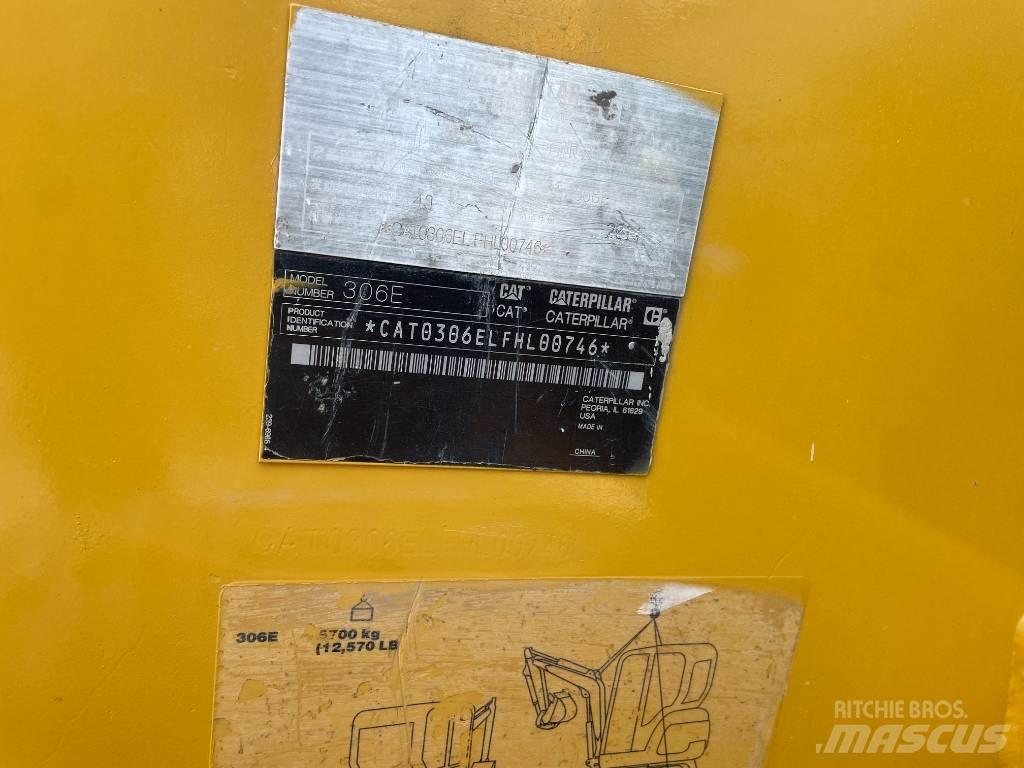 CAT 306 Minigraafmachines < 7t