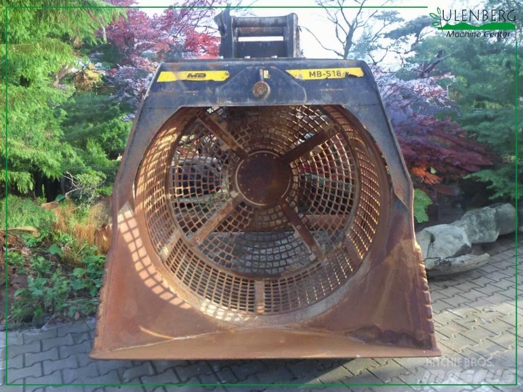 MB Crusher MB-S18 Puinbakken