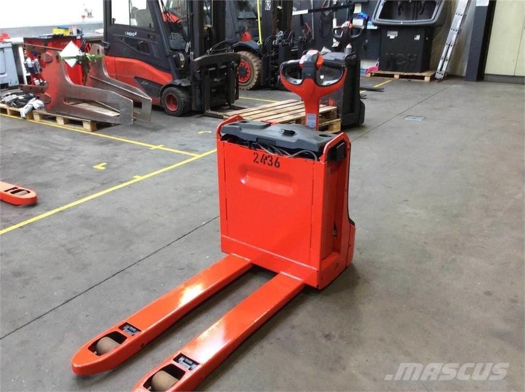 Linde T20 Meeloop stapelaar