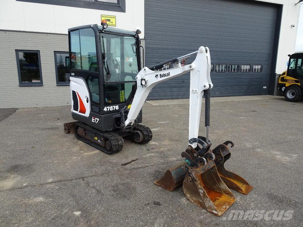 Bobcat E17 Minigraafmachines < 7t