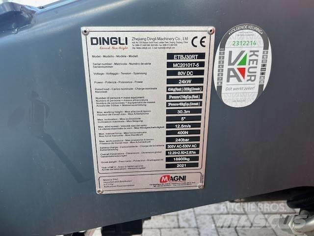 Magni ETBJ 30 RT Telescoophoogwerkers