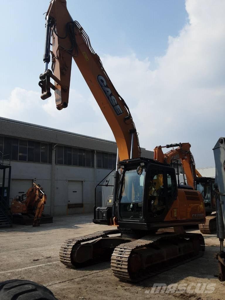 CASE CX 210 D Rupsgraafmachines