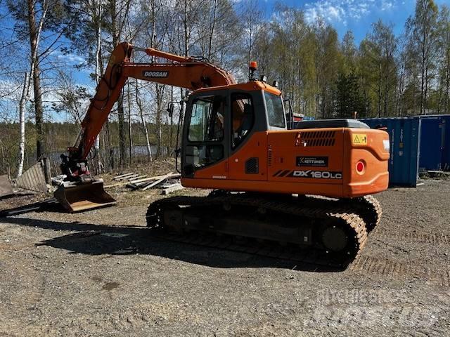 Doosan DX 160 LC Rupsgraafmachines