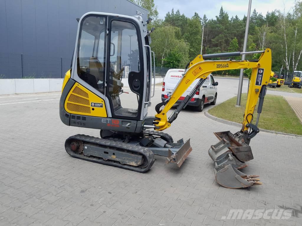 Wacker Neuson ET18 Rupsgraafmachines