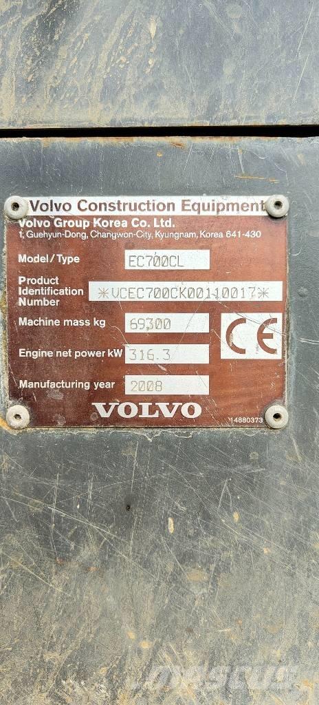 Volvo EC 700 C L Rupsgraafmachines