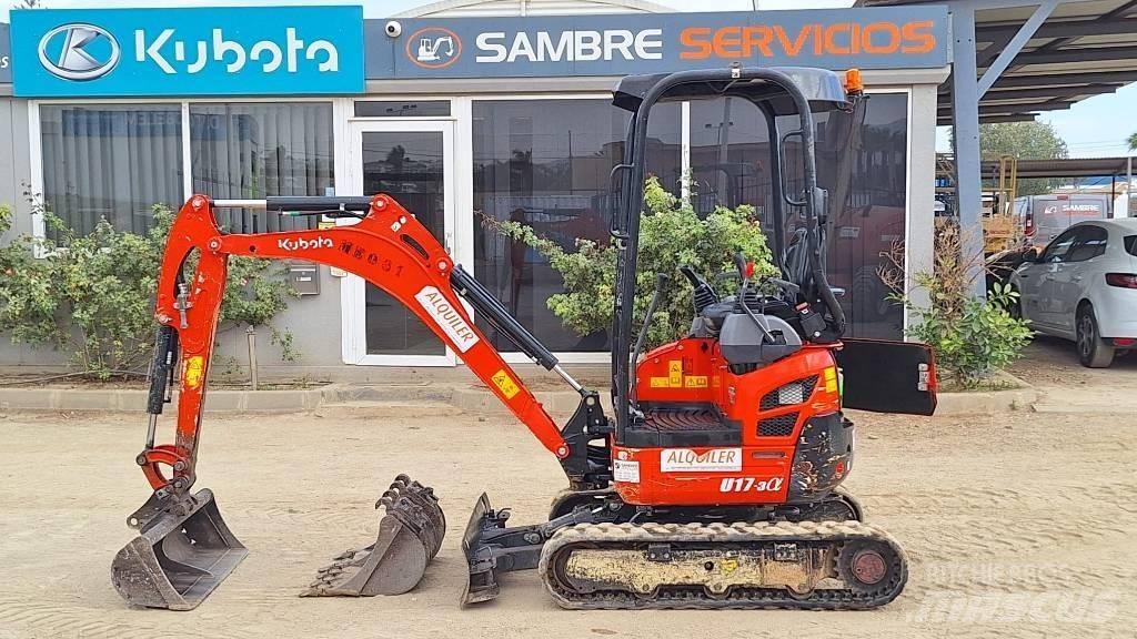 Kubota U 17-3a Minigraafmachines < 7t