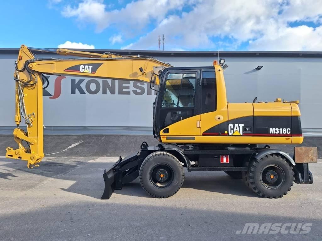 CAT M316C Wielgraafmachines