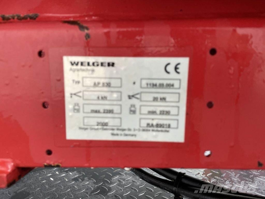 Welger AP 830 Vierkante balenpers