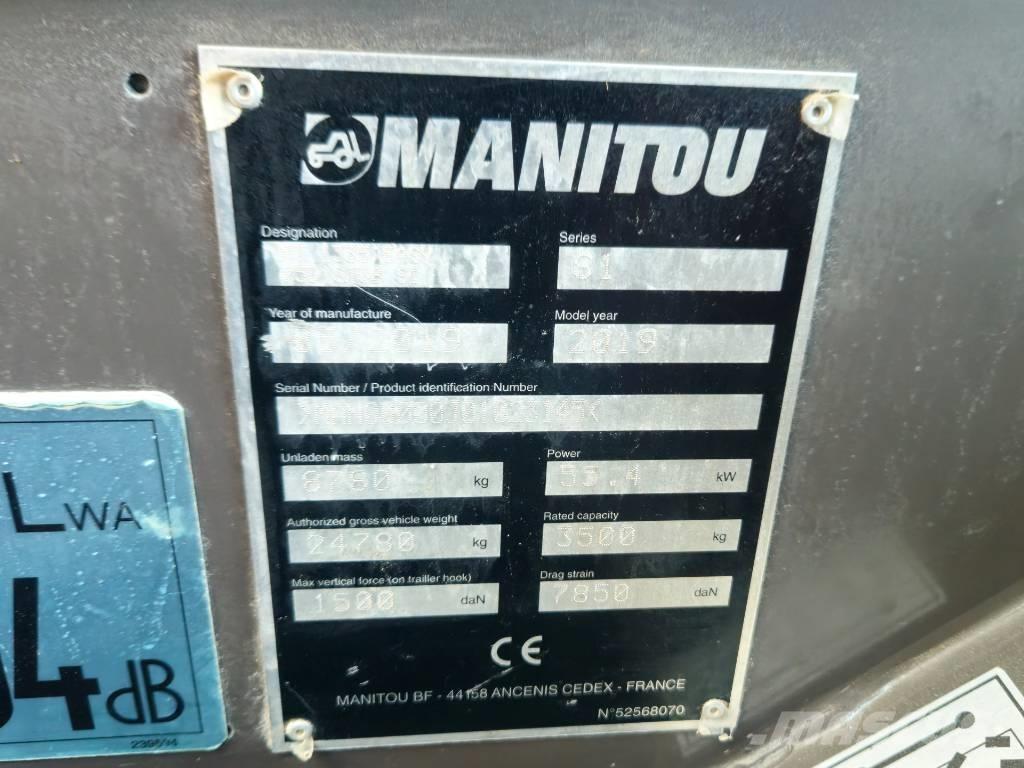 Manitou MT 1335 Verreikers