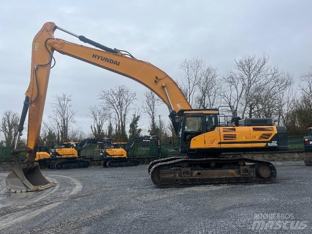 Hyundai HX 520 L Rupsgraafmachines