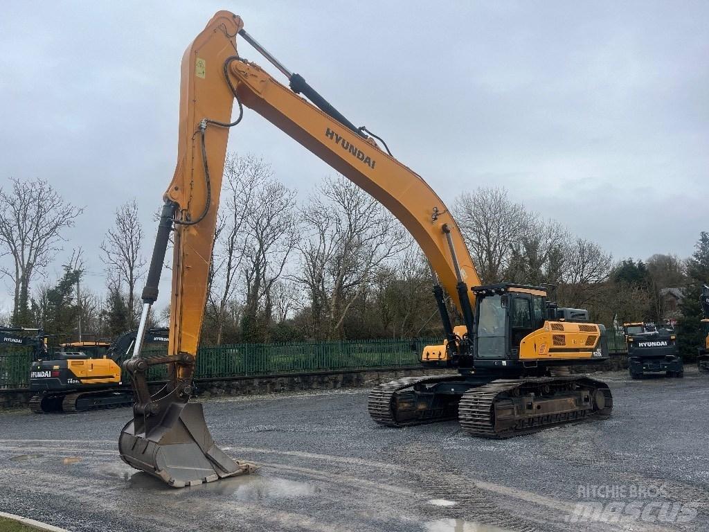 Hyundai HX 520 L Rupsgraafmachines