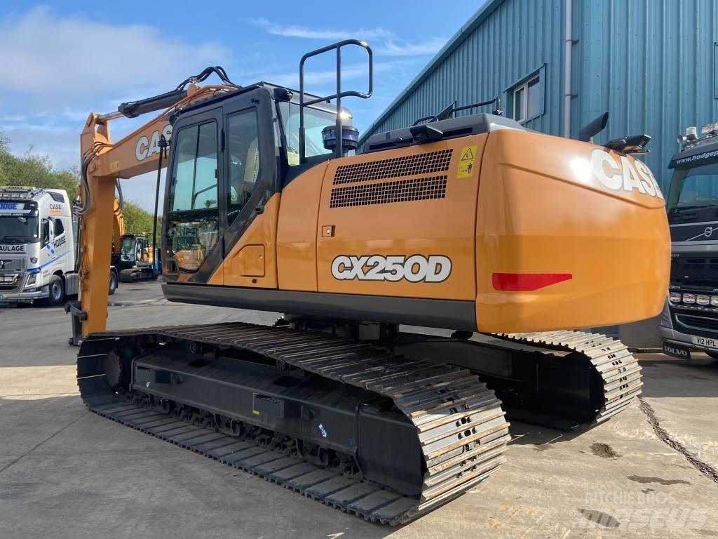 CASE CX 250 D Rupsgraafmachines
